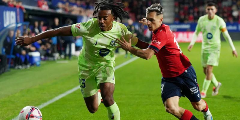 Phong độ gần đây của Osasuna vs Barcelona